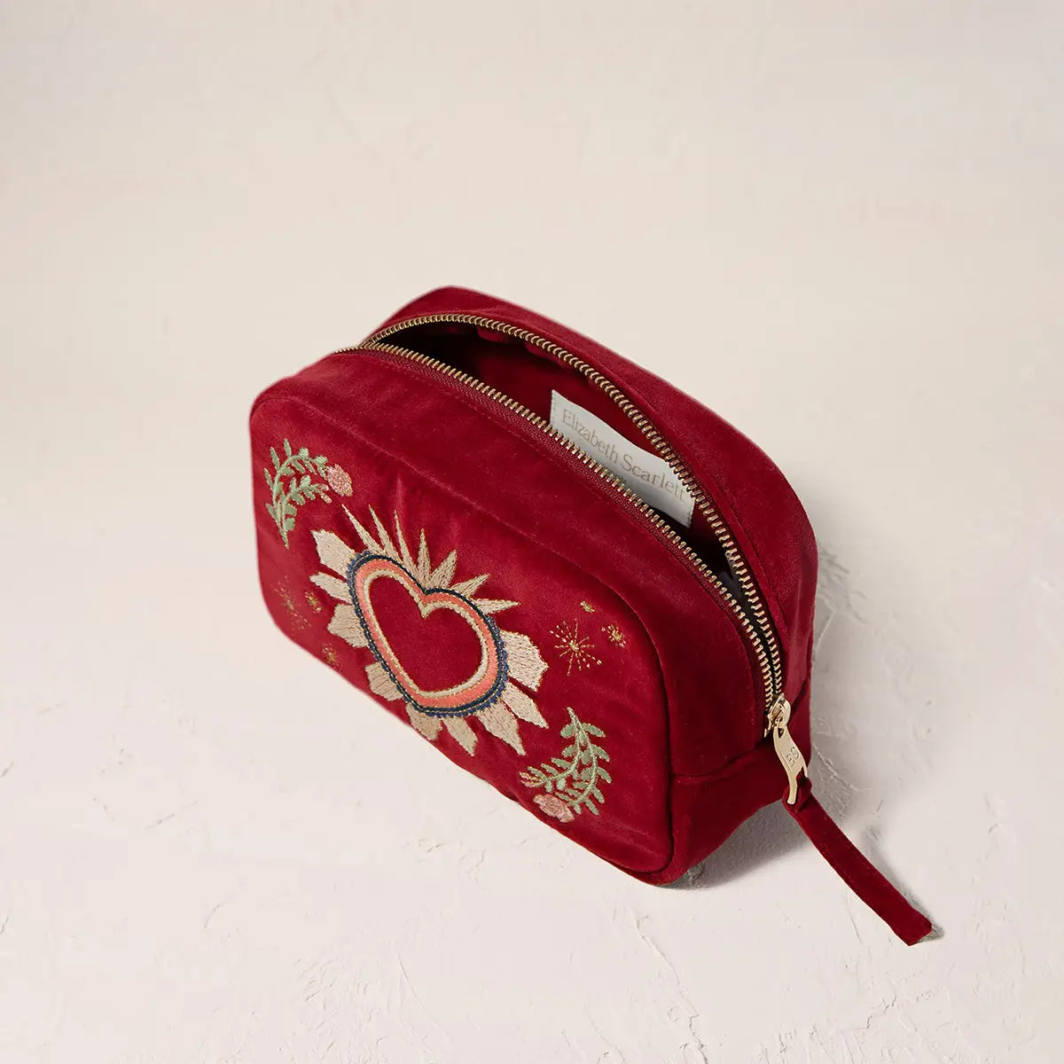 Elizabeth Scarlett Enchanted Heart Makeup Bag