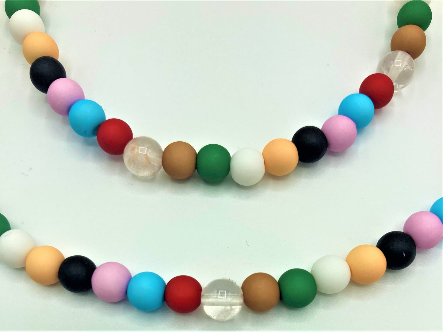 Rose Quartz Crystal Rainbow Glasses Chain BLACKFRIDAY