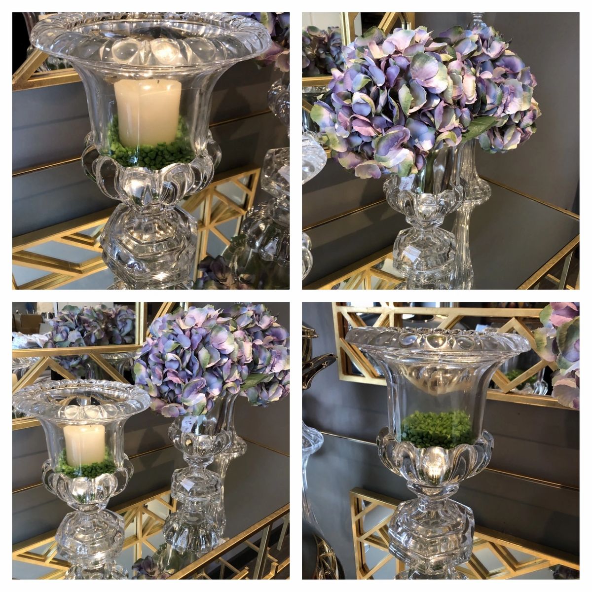 Palatial Hurricane Vase 26cm