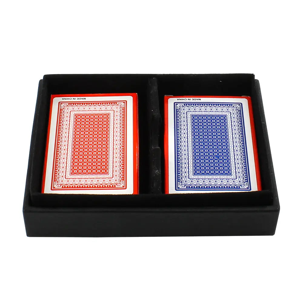 Playing Cards Boxed Gift Set Black
