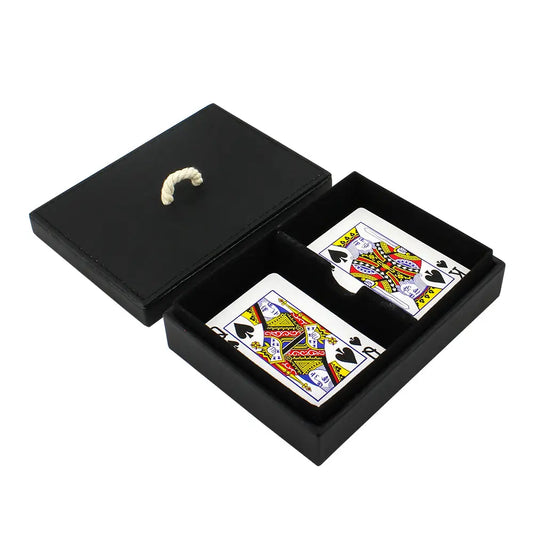 Playing Cards Boxed Gift Set Black