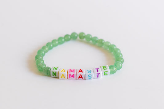 Namaste Jade Crystal Bracelet