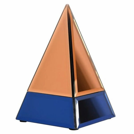 Copper and Blue Mirrored Pyramid SPECIAL OFFERS