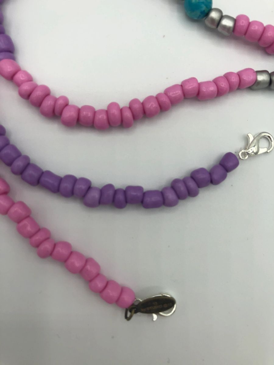 Pink / Purple / Turquoise Glasses Chain
